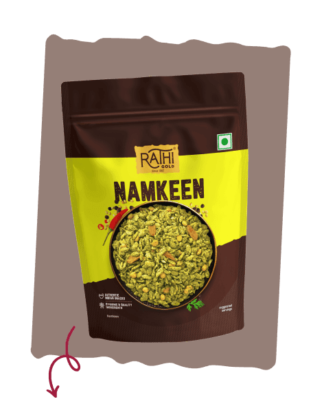 Hara Dhaniya Poha Mix